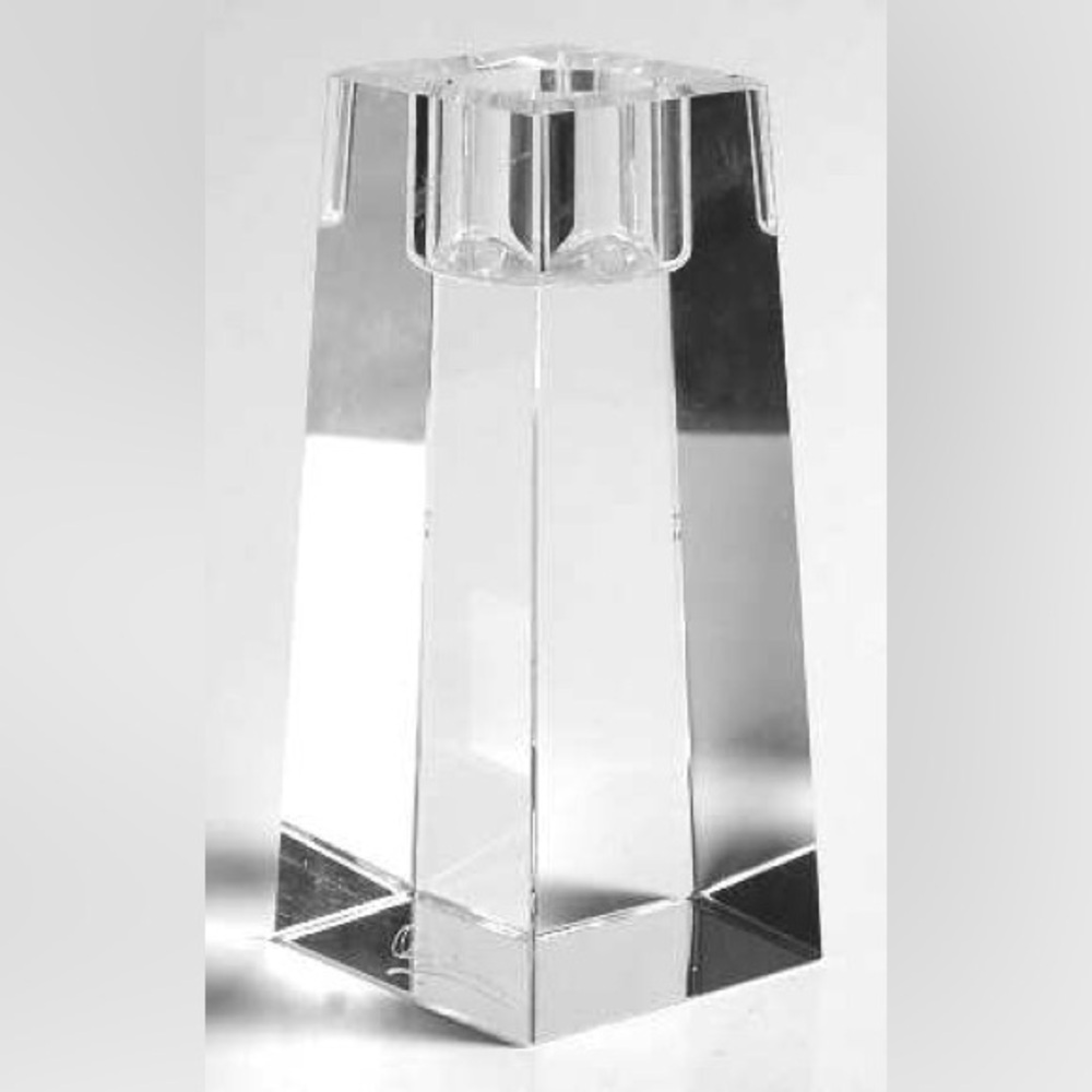 Crystal Candlesticks Kelly 6” by Oleg Cassini